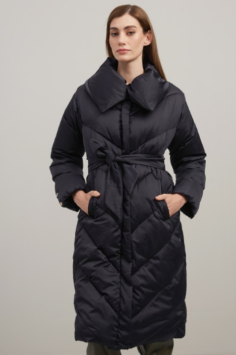 Imbottito con collo ampio