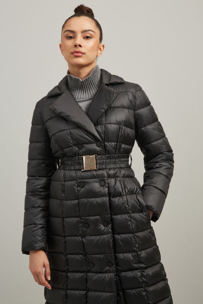 Double-breasted puffer jacket Intrend - 3