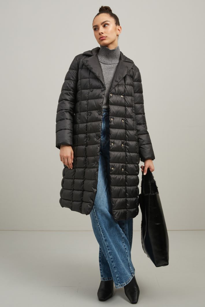 Double-breasted puffer jacket Intrend