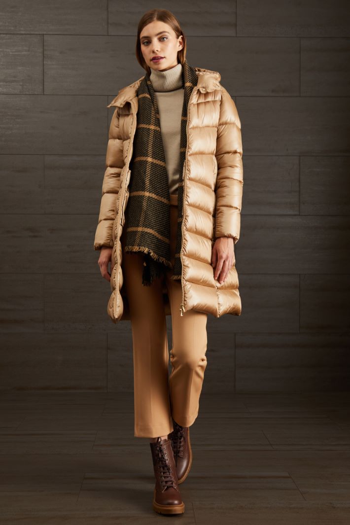 Long quilted padded coat Intrend