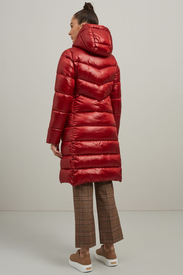 Long quilted padded coat Intrend - 2