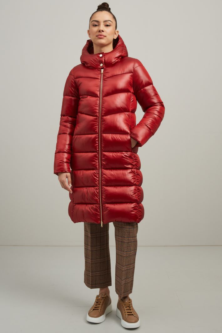 Long quilted padded coat Intrend - 3