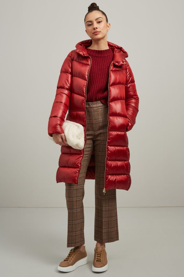 Long quilted padded coat Intrend