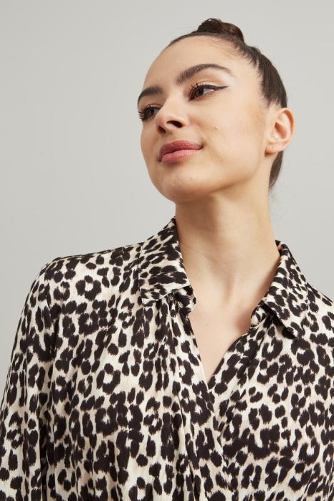 Abito lungo in jersey