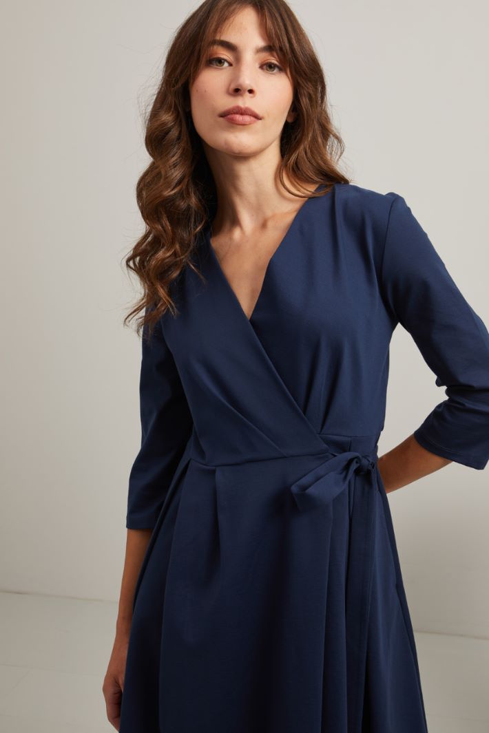 Jersey wrap dress Intrend - 3