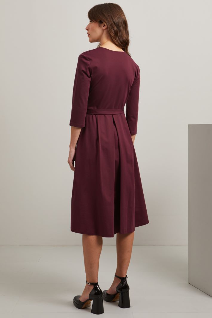 Jersey wrap dress Intrend - 4