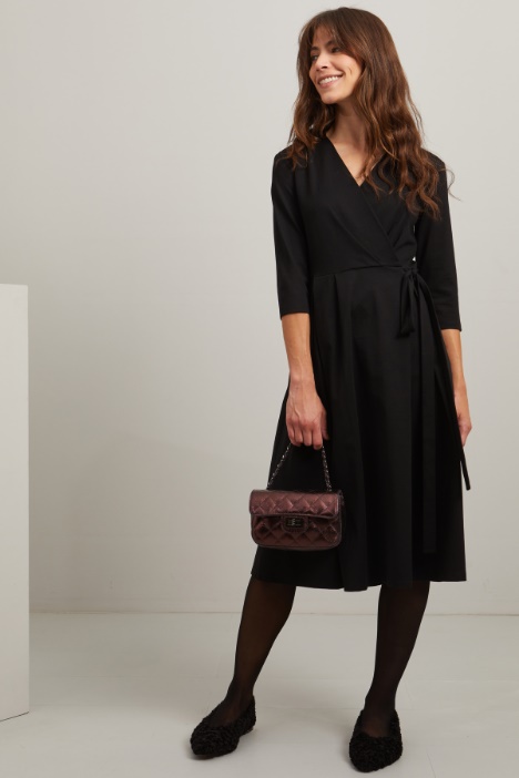 Jersey wrap dress Intrend