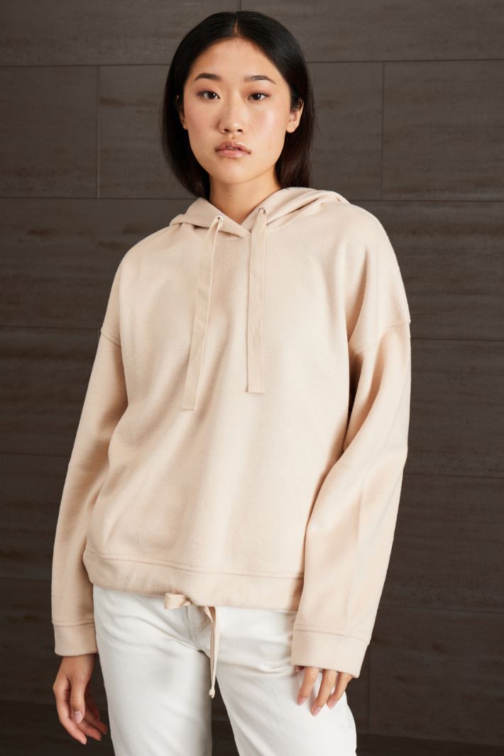 Wool and cotton sweatshirt Intrend - 3