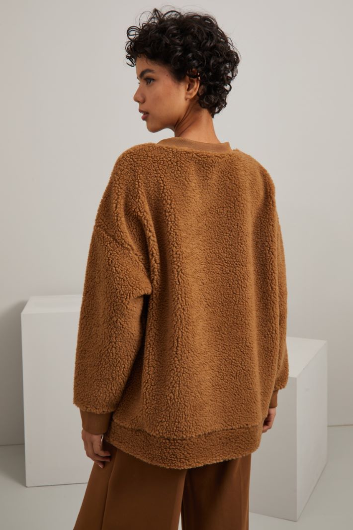 Plush sweatshirt Intrend - 4