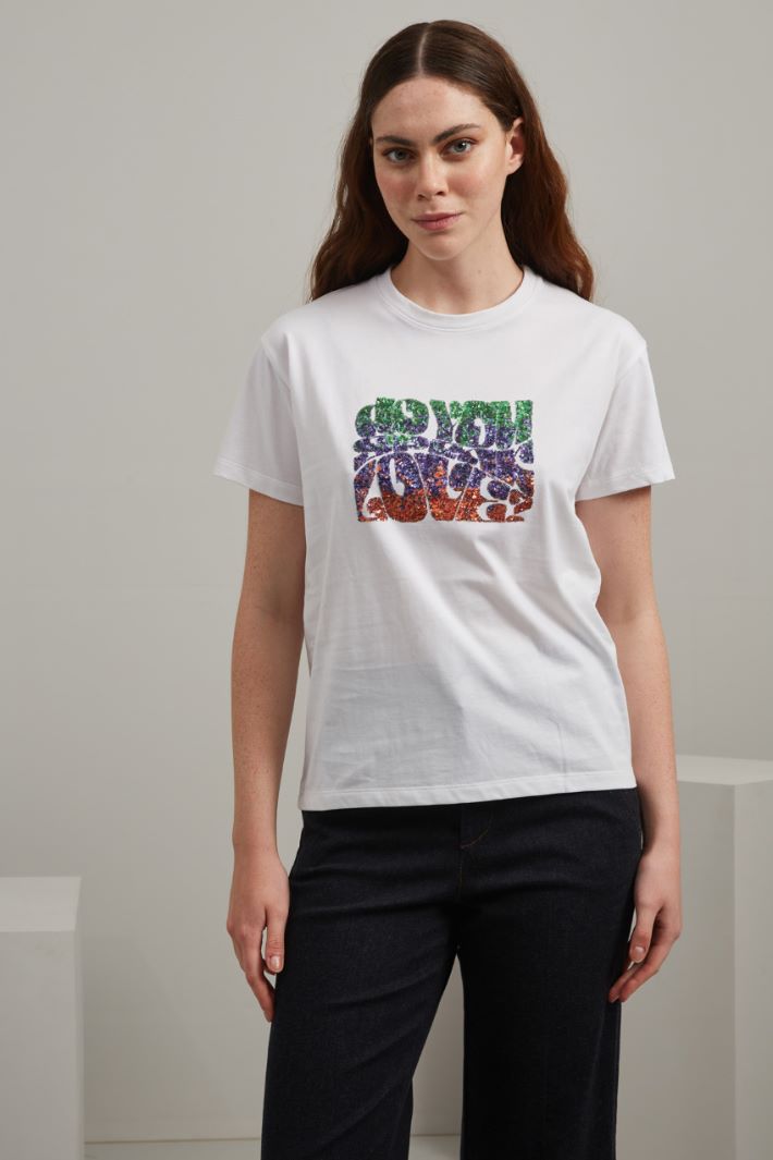 Pure cotton T-shirt Intrend - 2