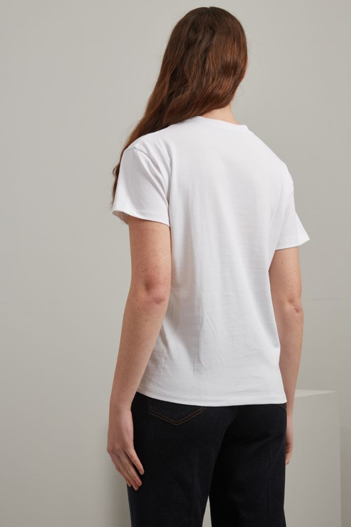 Pure cotton T-shirt Intrend - 4