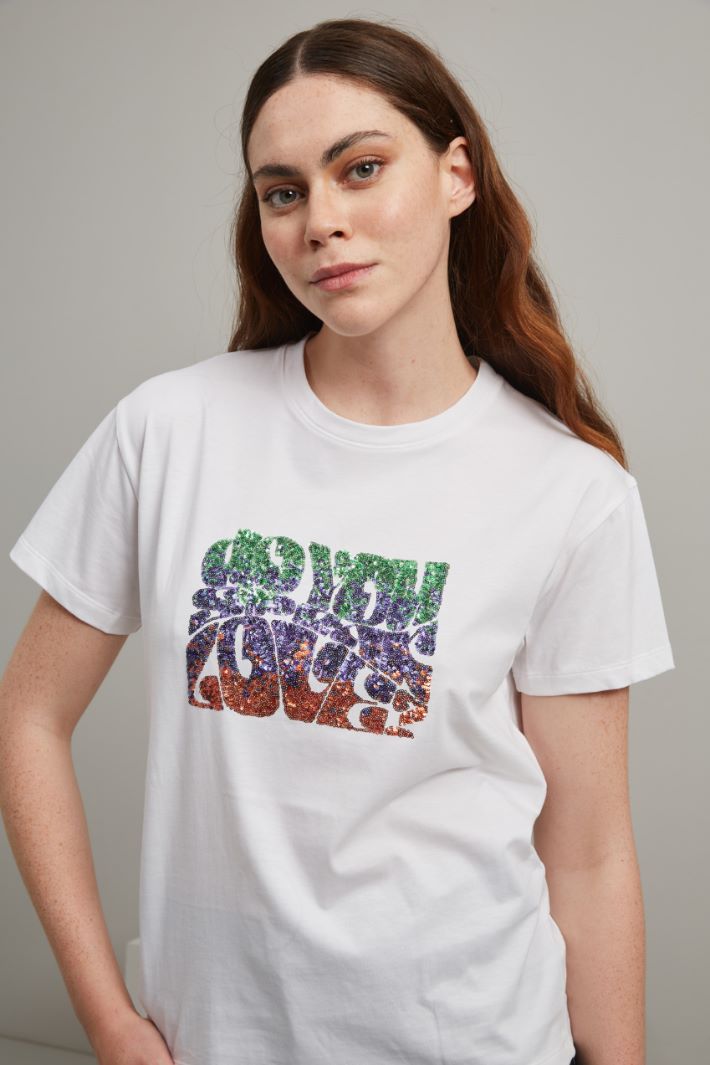 PANASIAM Sure T-Shirt Donna Ganesha – Maglietta In Pregiato Cotone Morbido, Vestibilità Confortevole, Stile Vintage, Taglie S, M, L