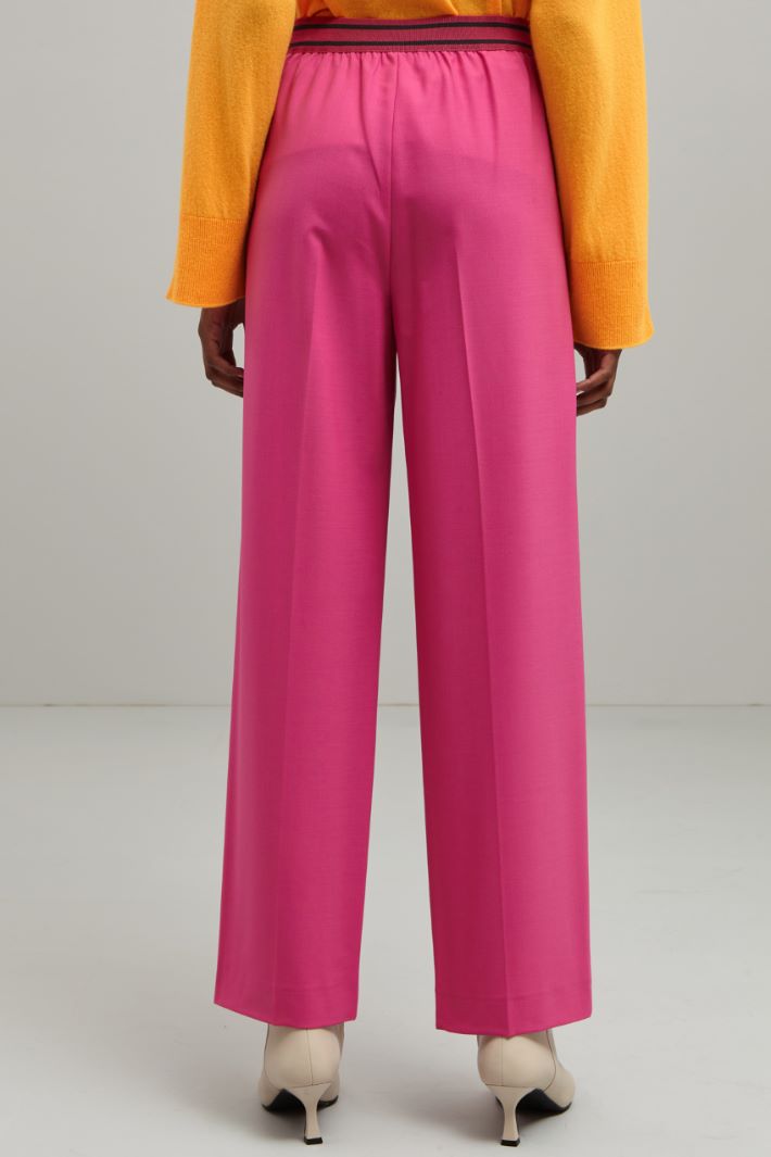 Pantaloni in lana stretch Intrend - 2