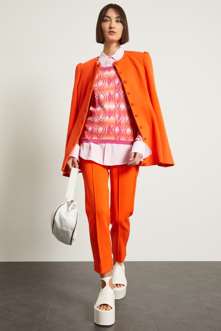 Filet Bavaglino Neonato In Cotone Con Tela Aida Da Ricamare - Stampa Stelline, Made In Italy - Foto 8