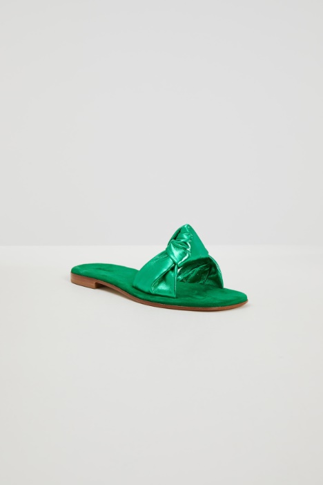 Knot-detailed slippers Intrend - 2
