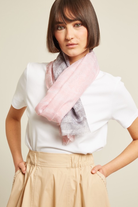 Stola bicolor a fantasia Intrend - 2