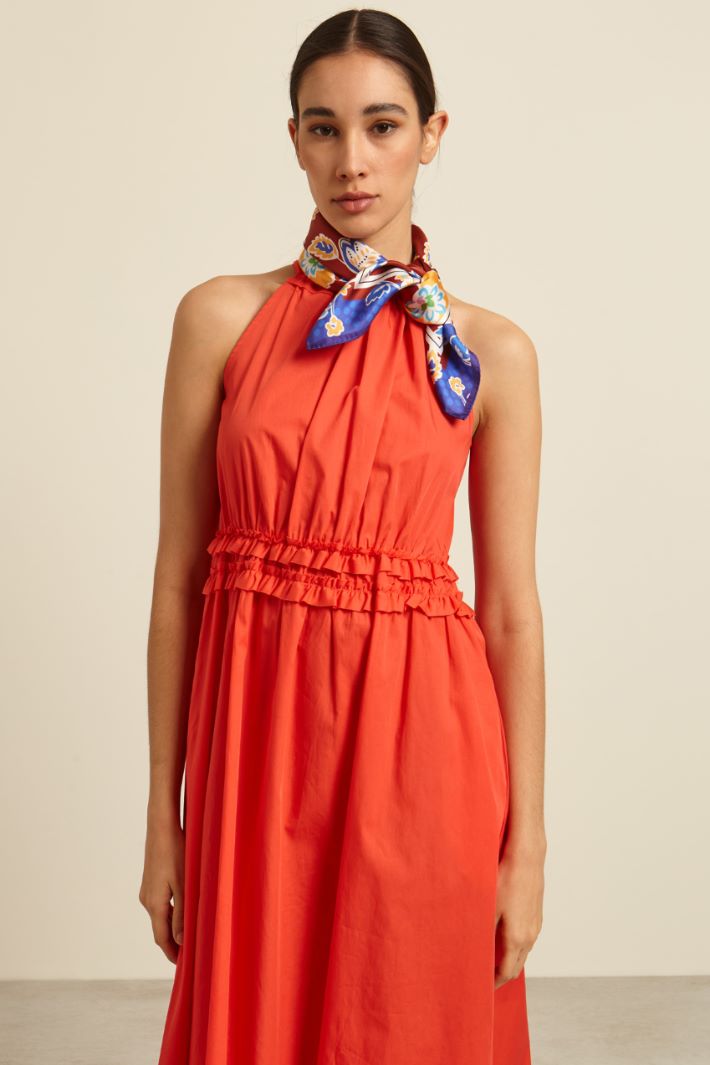 Foulard in twill di seta