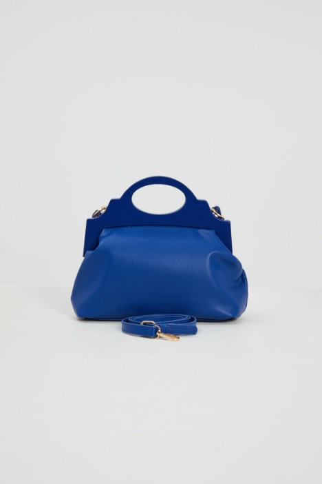 Clutch in legno e ecopelle