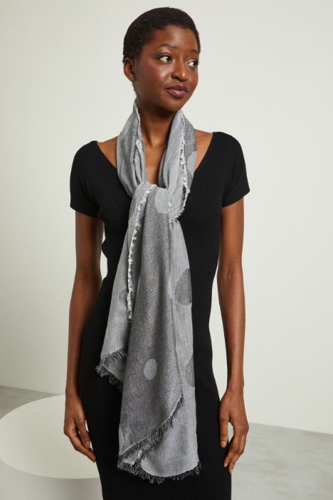 Stola in viscosa jacquard Intrend - 2