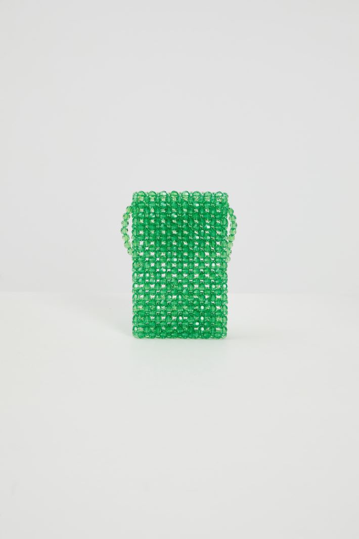 Mini crossbody bag in resin beads Intrend - 3