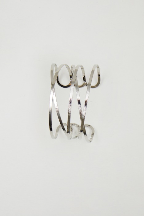 Pulsera rígida de metal