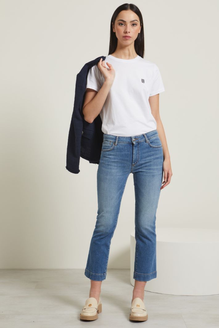 Gracie Crop Flare Jeans 5949