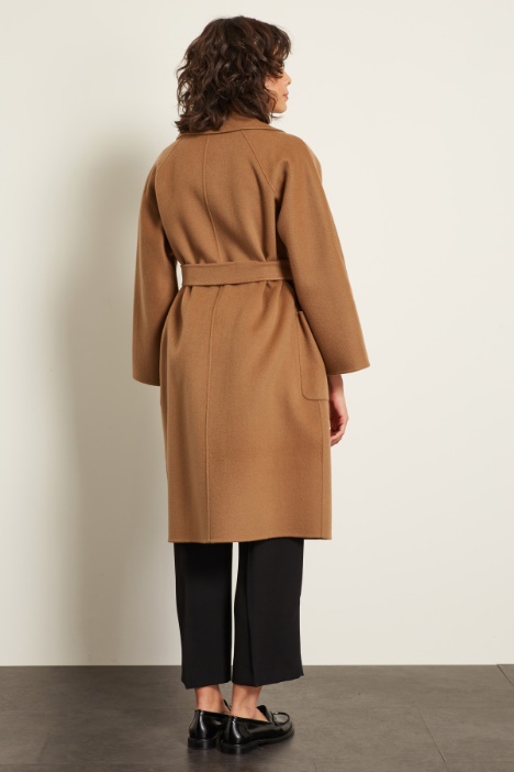 Cappotto in doppio di lana