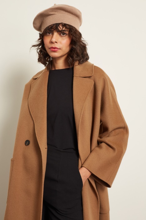Cappotto in doppio di lana
