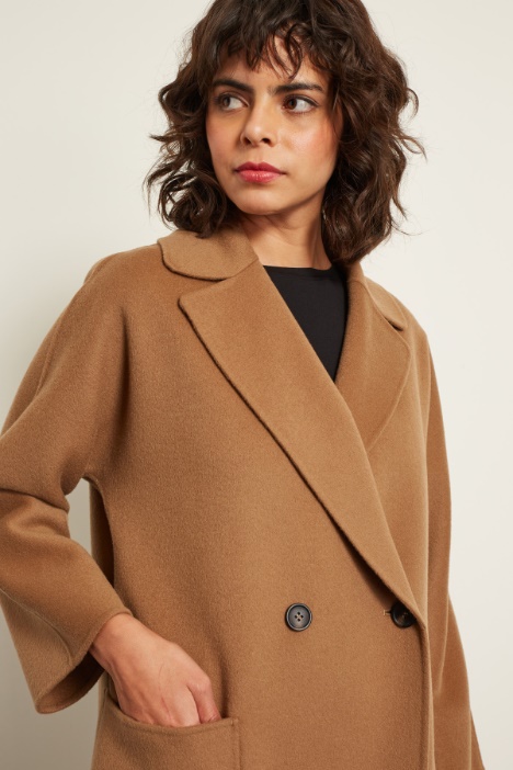Cappotto in doppio di lana