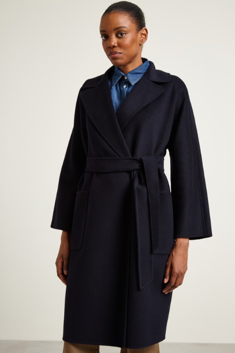 Cappotto in doppio di lana