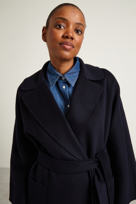Cappotto in doppio di lana