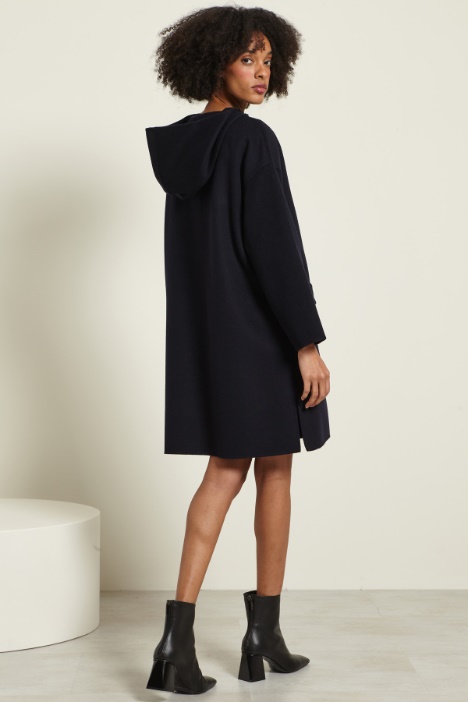 Cappotto con cappuccio