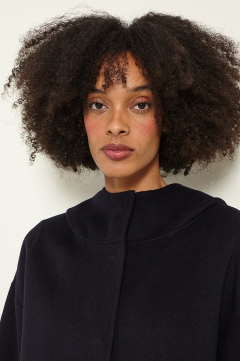 Cappotto con cappuccio