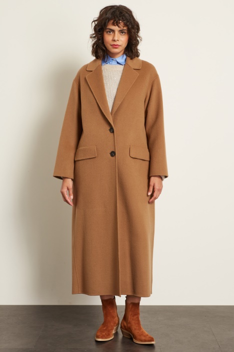 Cappotto con rever piccolo