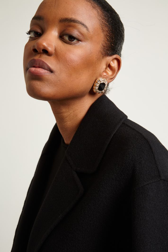 Cappotto con rever piccolo Intrend - 3