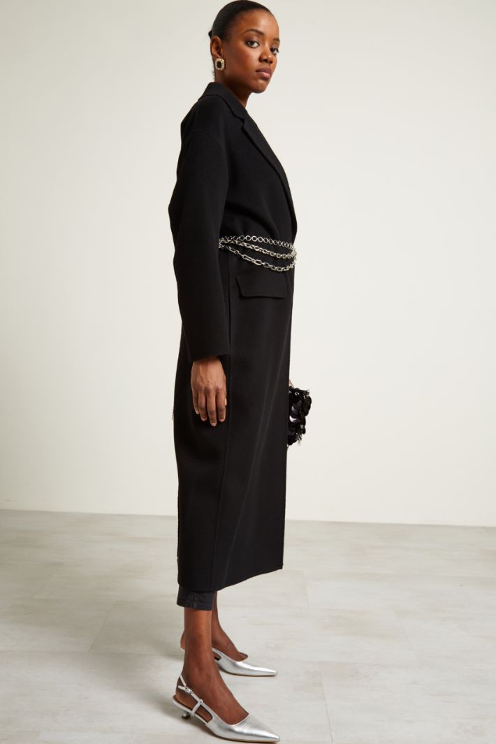 Cappotto con rever piccolo Intrend