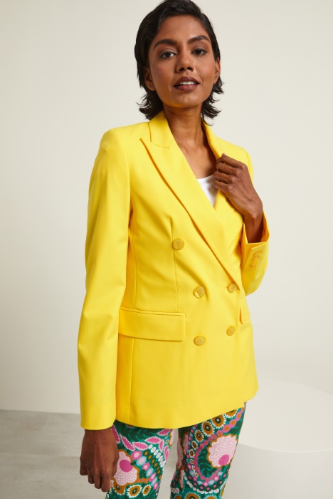 Slit-detailed blazer Intrend