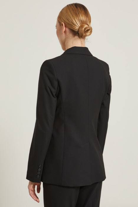 Blazer doppiopetto con spacco