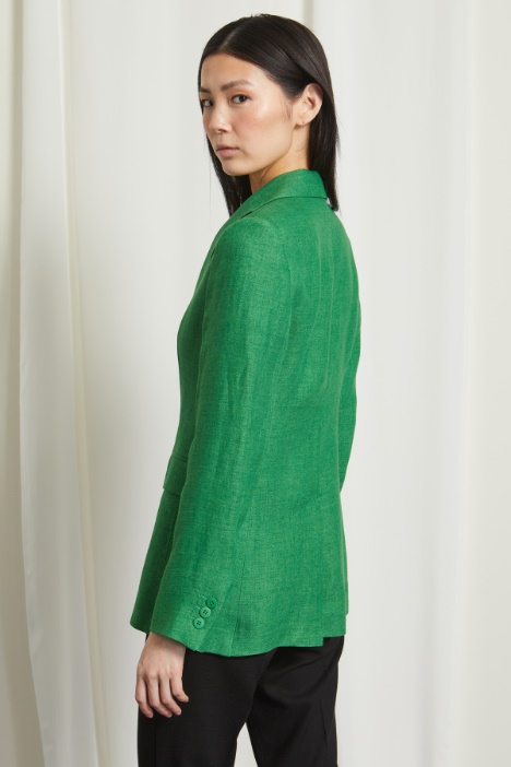 Blazer in puro lino  Intrend - 3