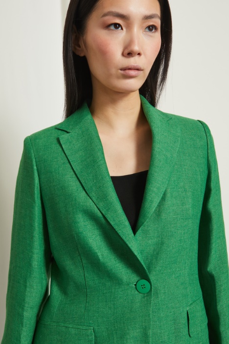 Blazer in puro lino
