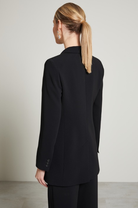 Blazer monopetto in cady