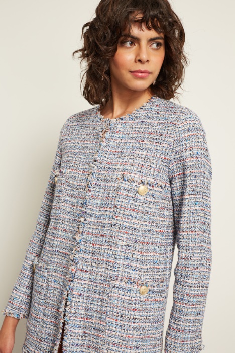 Giacca in tweed