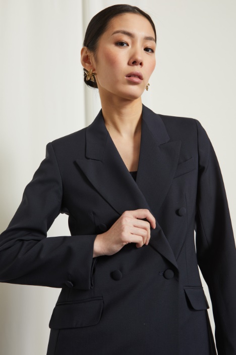 Blazer in tela di lana