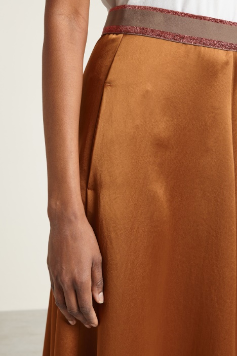 Skirt with elastic waist Intrend - 2