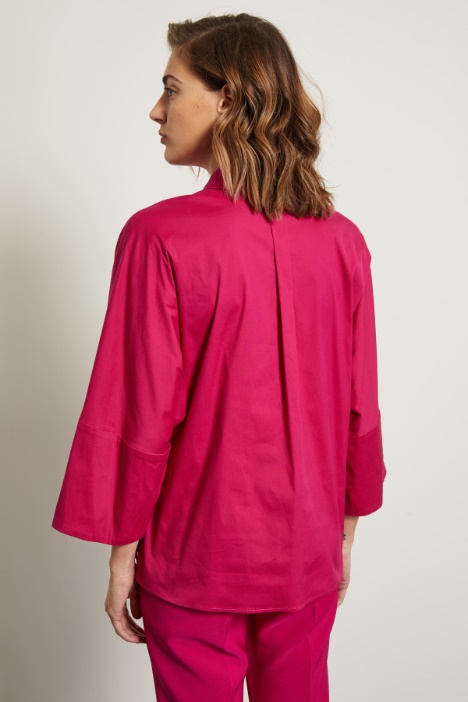 Camicia con maniche a kimono