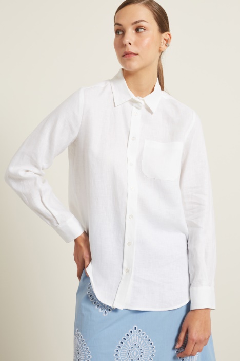 Linen canvas shirt Intrend