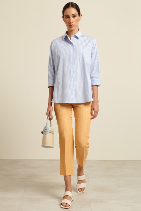 Shirt with chest pocket Intrend