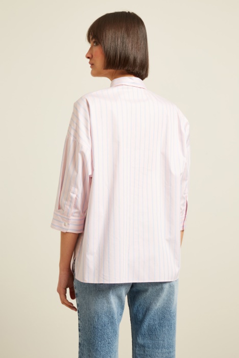 Cotton poplin shirt Intrend - 2