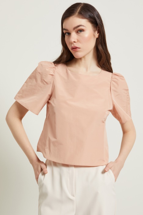 Blusa in taffetà Intrend