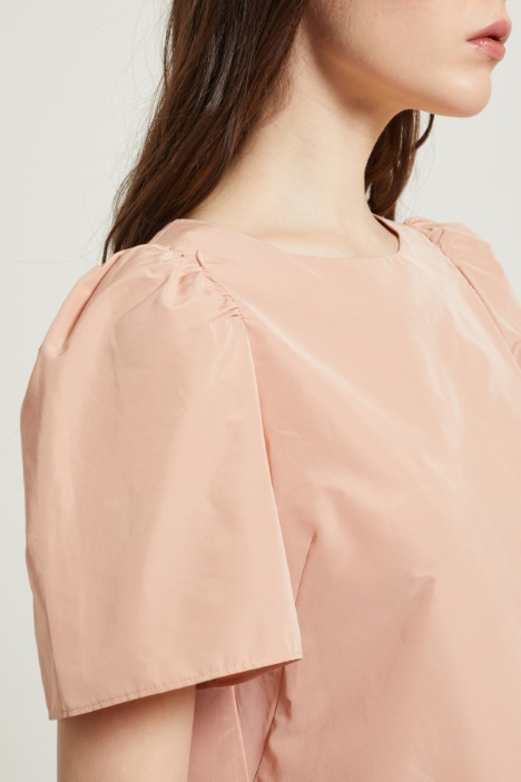Blusa in taffetà